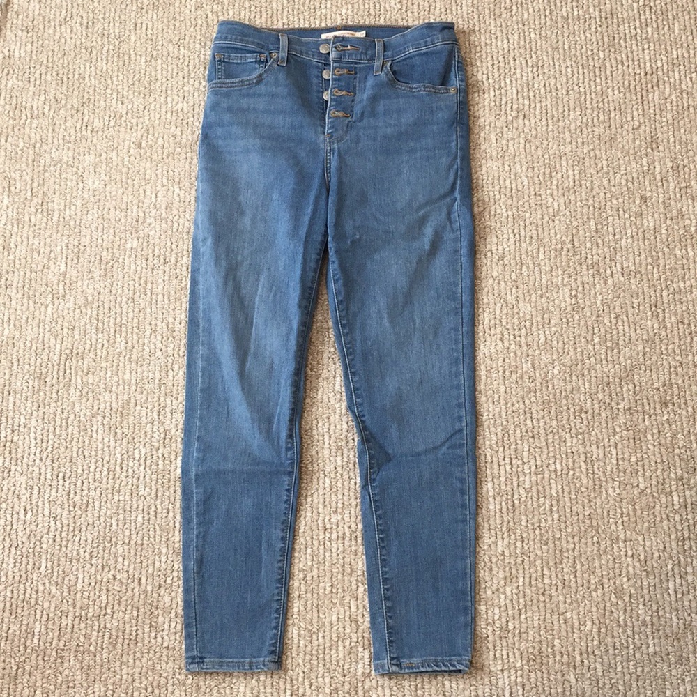 Levi’s mile high super skinny jeans